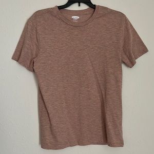 Mens Old Navy Basic T Shirt Pink/Red Size Small